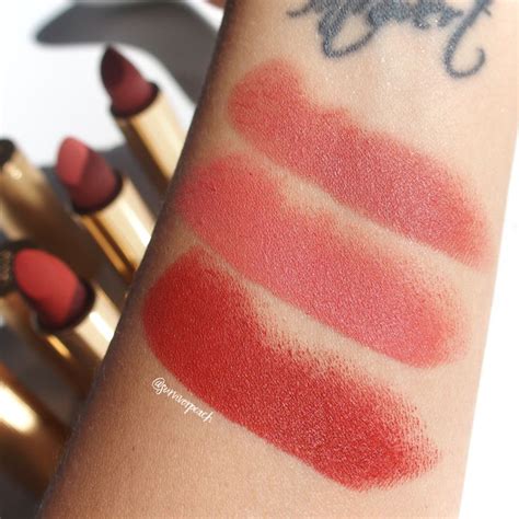 gucci they met in argentina lipstick|Gucci matte lipstick swatches.